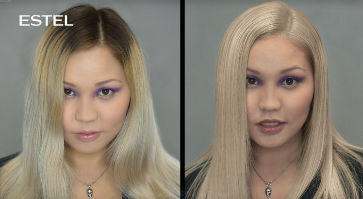 Маска-тонер для осветленных, мелированных и блондированных волос BLOND ...
