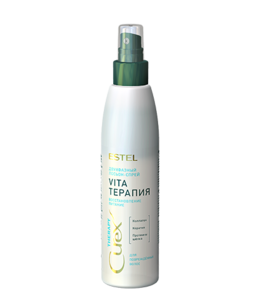 Lotiune-spray bifazic Vita-therapy pentru par deteriorat CUREX THERAPY