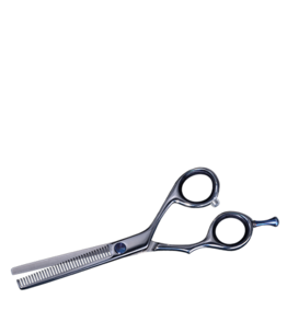 Semi-ergonomic ESTEL scissors for feathering, 5.75