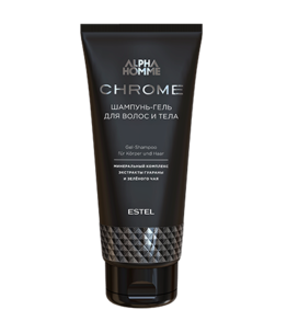 Șampon-gel pentru păr și corp АLPHA НOMME CHROME