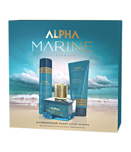 ALPHA MARINE perfume set