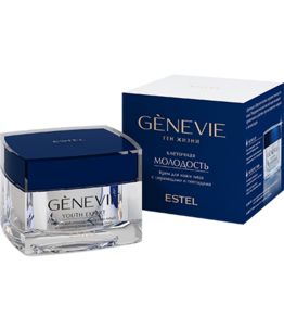 Face Cream with Ceramides and Peptides GENEVIE Cell Youth
