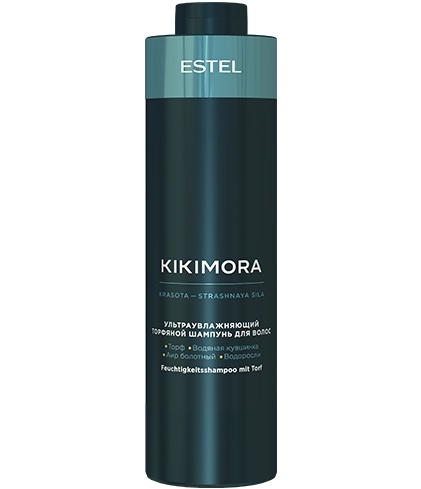 Ультраувлажняющий торфяной шампунь KIKIMORA by ESTEL 1000 мл
