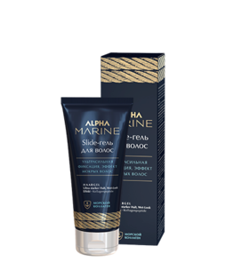 ALPHA MARINE Slide Ultra Strong Hold Hair Gel