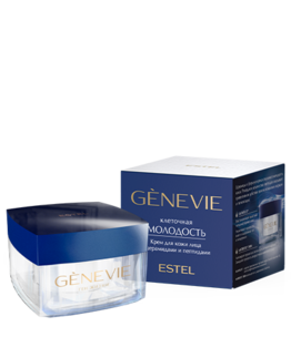 Крем для кожи лица с церамидами и пептидами «Клеточная молодость» GENEVIE