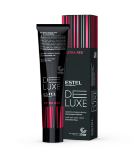 Краска-уход для волос DE LUXE EXTRA RED