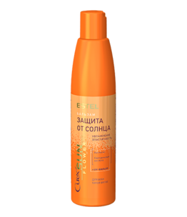 Бальзам «Увлажнение и питание» с UV-фильтром для всех типов волос CUREX SUN FLOWER